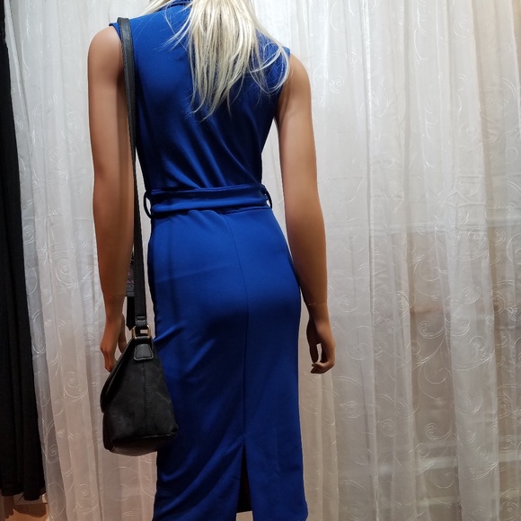 SEXY BODYCON STYLE OFFICE DRESS    EXTREMELY TIGHT - Picture 6 of 8